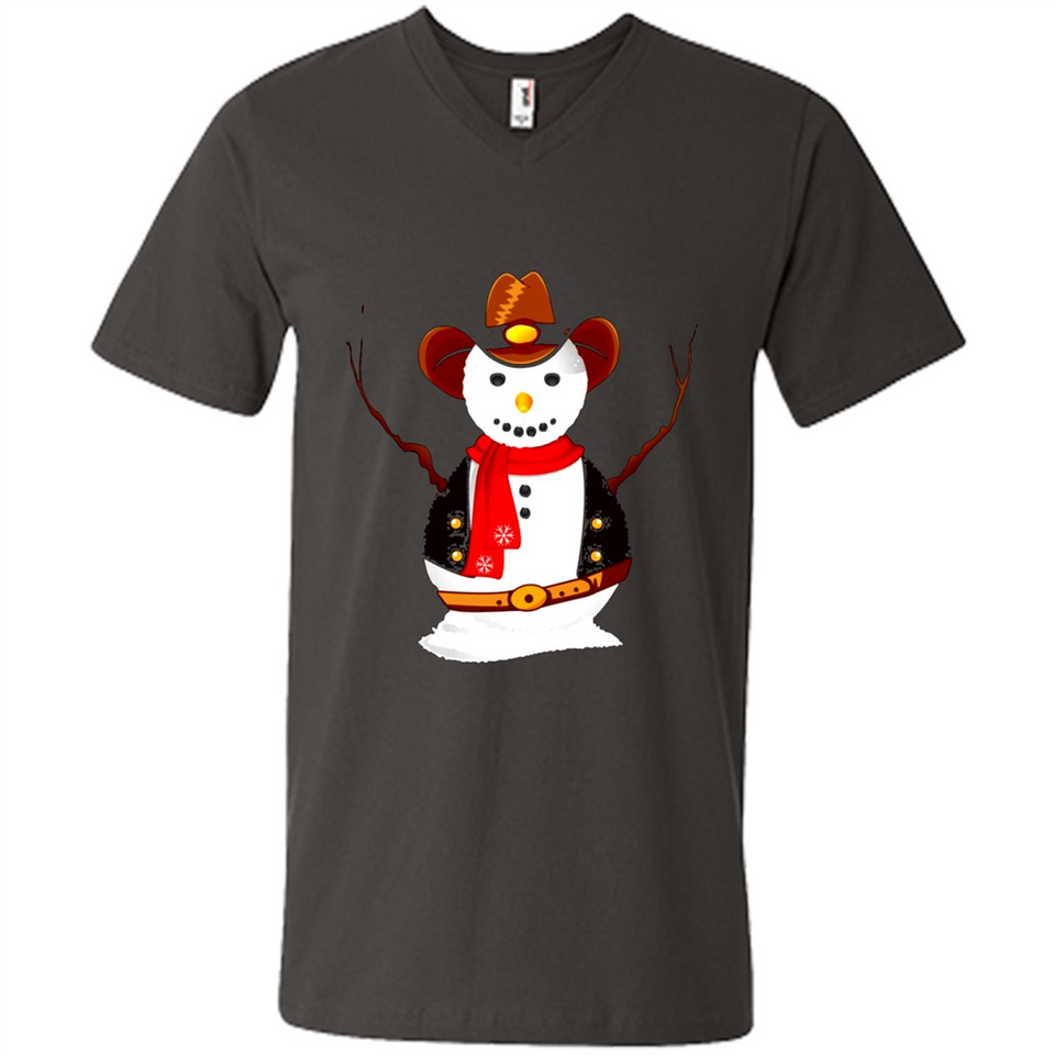 Snowman Cowboy Merry Christmas Xmas
