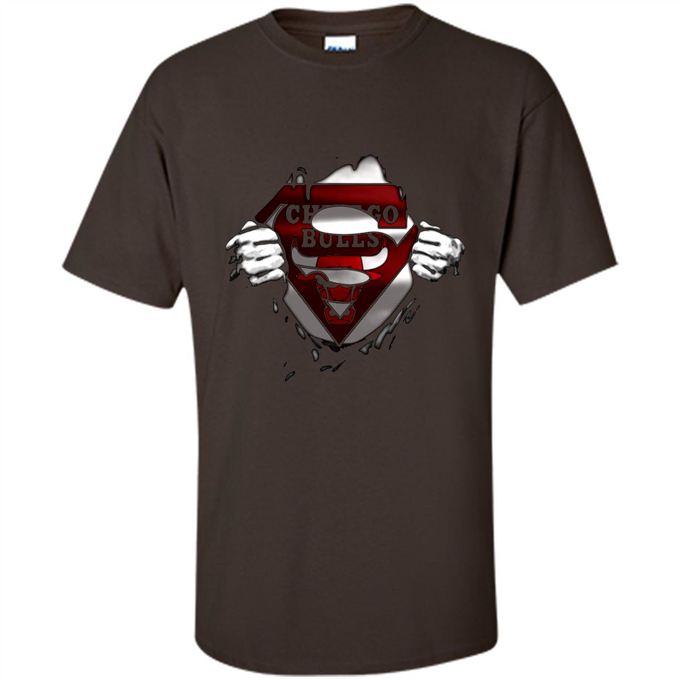 Chicago Bulls And Superman Fans - Shirt