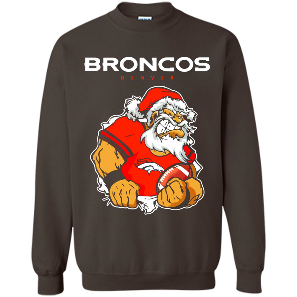Grumpy Santa Claus Broncos Denver Football Team PINGPONG