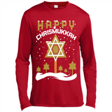 Happy Chrismukkah - Canvas Long Sleeve T-Shirt
