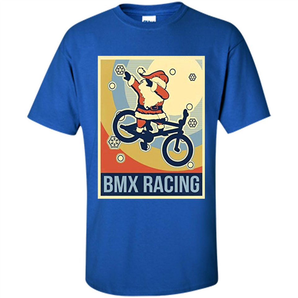 bmx racing dabbing Santa Christmas