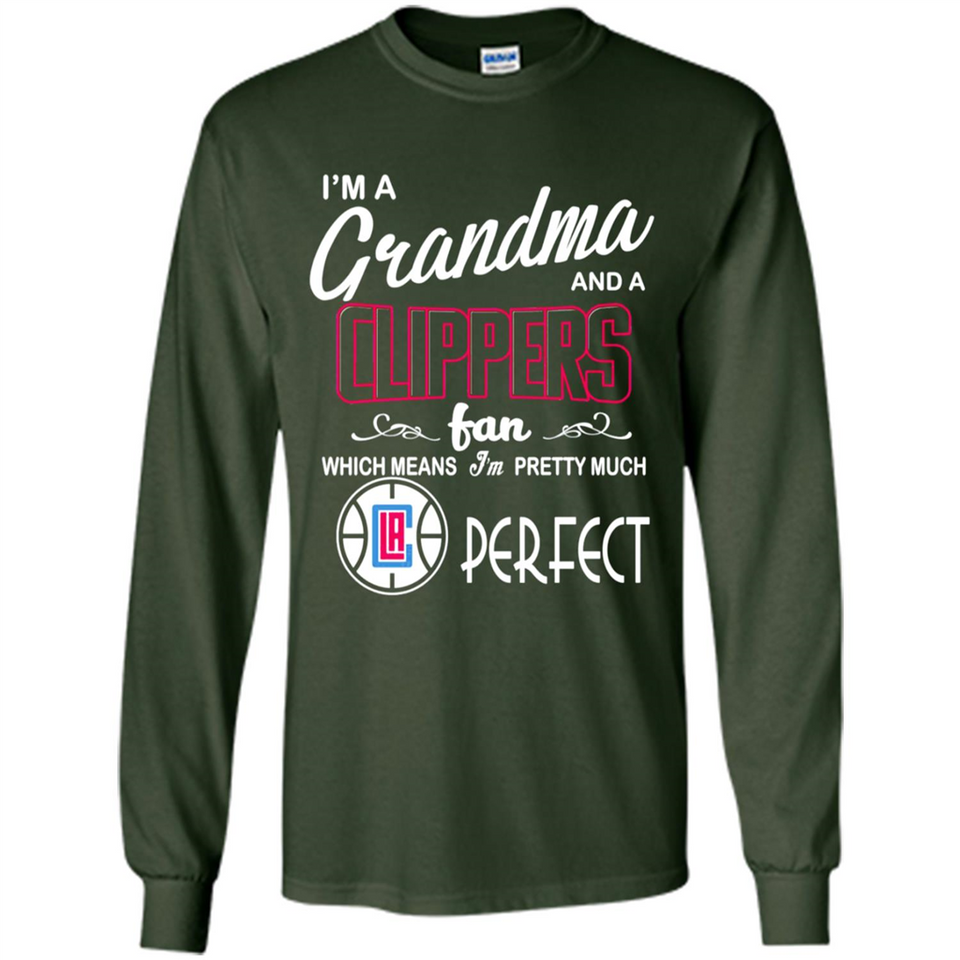 I'M A Grandma And A Los Angeles Clippers Fans