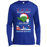 YODA SILENT NIGHT JEDI NIGHT CHRISTMAS UGLY SWEATER