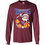 Grumpy Santa Claus Tennessee Titans Football Team PINGPONG