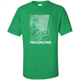 Philadelphia Pennsylvania City Map Souvenir
