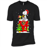 Florida Panthers Snoopy Ugly Christmas Sweaters - Premium Short Sleeve T-Shirt
