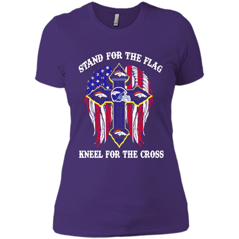 Denver Broncos - Stand For the Flag, Kneel for the Cross
