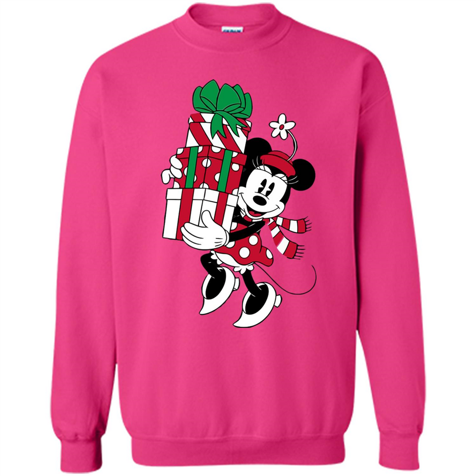 Disney Minnie Mouse Christmas Gift Sweatshirt - Sweatshirt