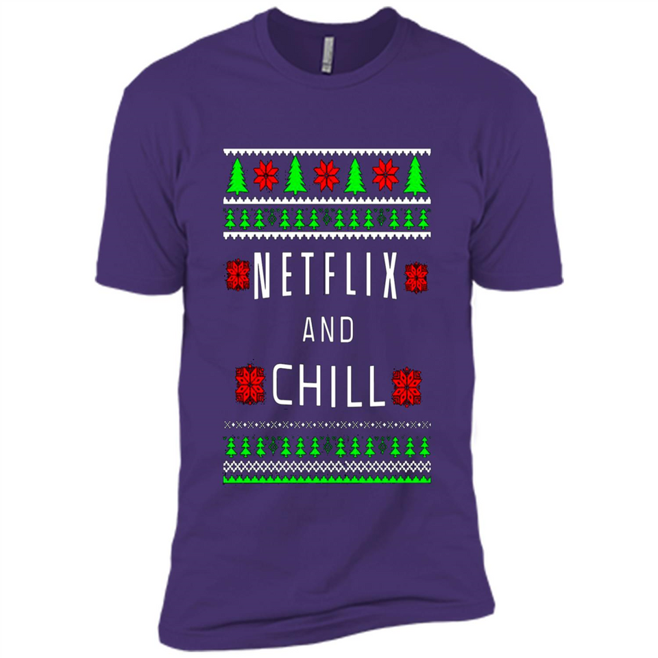 Netflix And Chill Christmas sweater PINGPONG