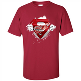 Detroit Red Wings And Superman Fans - Shirt
