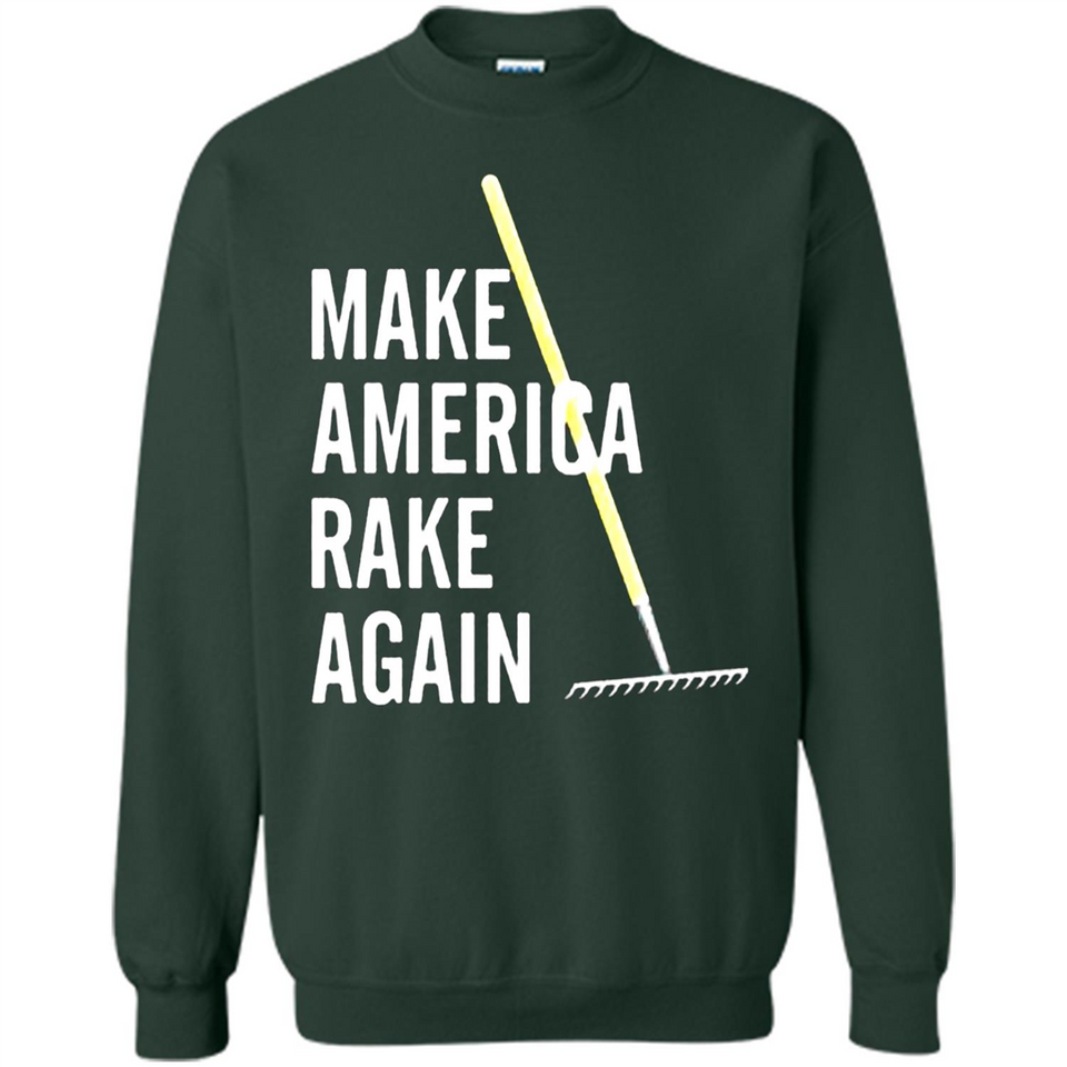 Make America Rake Again California Fires Paradise Youth T-Shirt PINGPONG - Sweatshirt