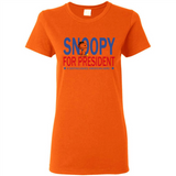 Snoopy for President - Ladies Short-Sleeve