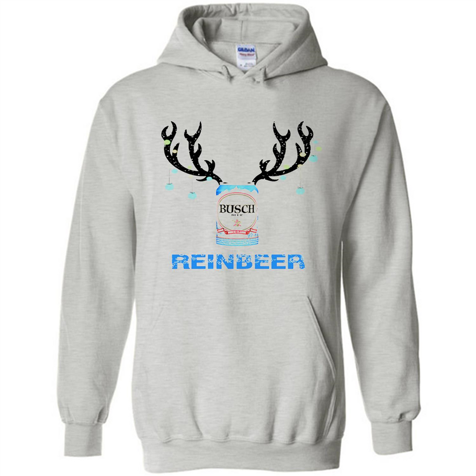 Busch Reinbeer Funny Beer Reindeer Christmas Sweatshirt - Hoodie