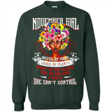 November Girl Flower - Sweatshirt