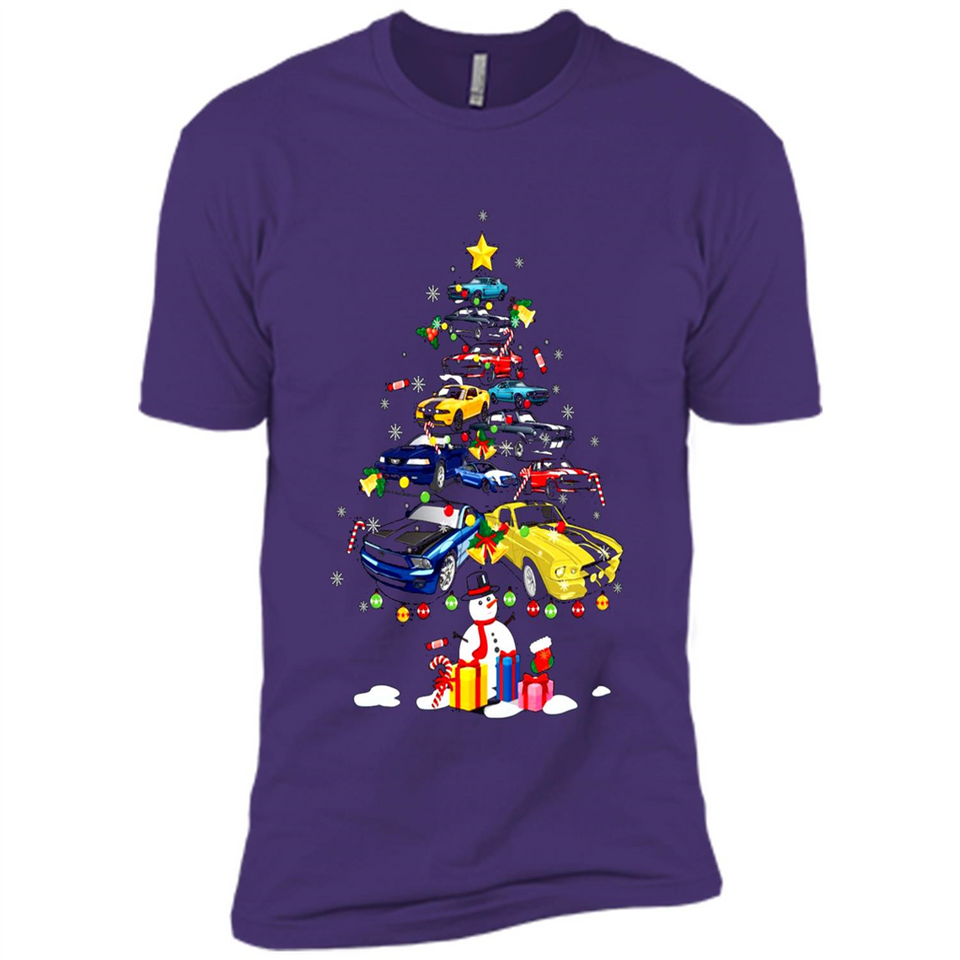 Mustang Tree Christmas Sweatshirt PINGPONG