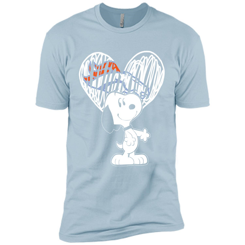 I LOVE DENVER BRONCOS SNOOPY IN MY HEART NFL