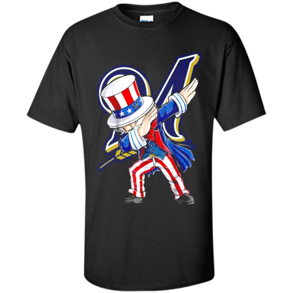 MLB MILWAUKEE BREWERS UNCLE SAM DABBING INDEPENDENCE DAY