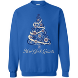 New York Giants NFL Football Team Logo Christmas Tree T-Shirt - Sweatshirt
