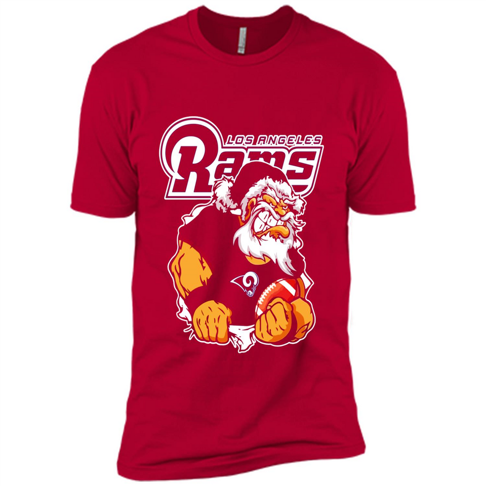 Grumpy Santa Claus Los Angeles Rams Football Team PINGPONG