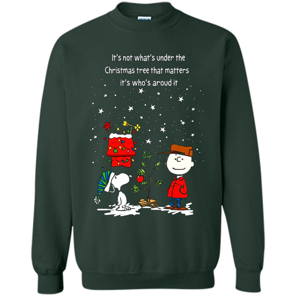 It’s Not What’s Under The Christmas Tree Snoopy Charlie Brown PING PONG