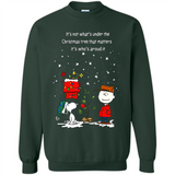 It’s Not What’s Under The Christmas Tree Snoopy Charlie Brown PING PONG