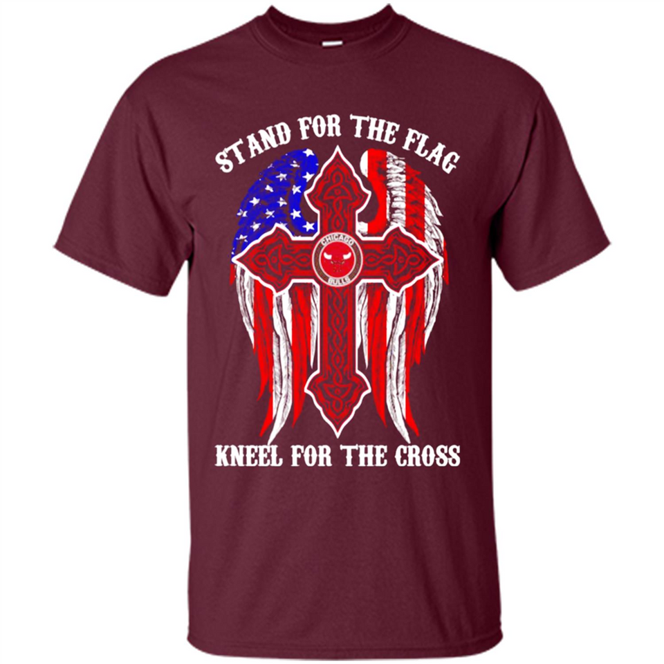 Chicago Bulls - stand for the flag kneel for the cross
