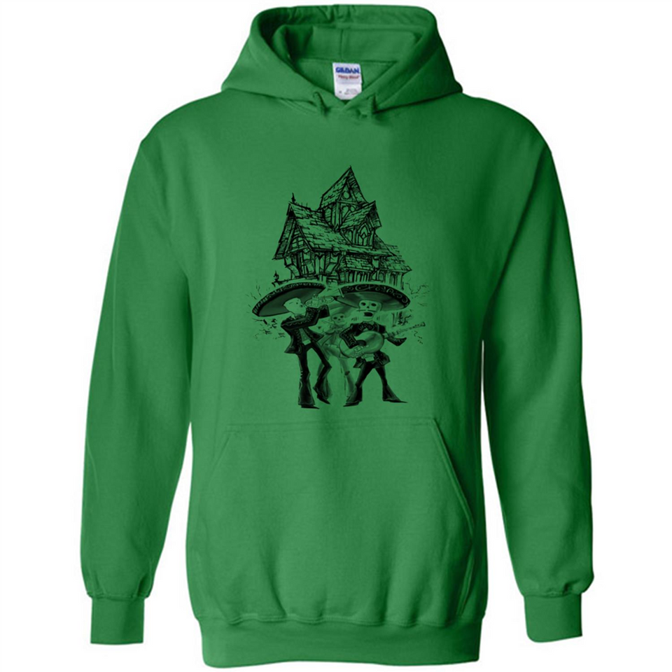 Mariachi Skeleton Shirt Dia De Los Muertos Tequila - Hoodie