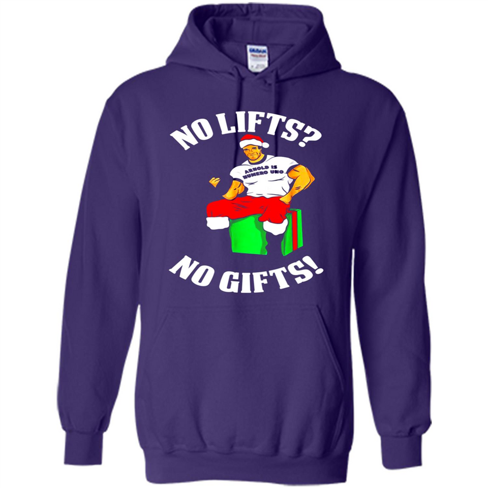 Arnold Is Numero Uno No Lifts No Gifts Christmas PINGPONG