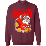 Grumpy Santa Claus Cleveland Browns Football Team PINGPONG