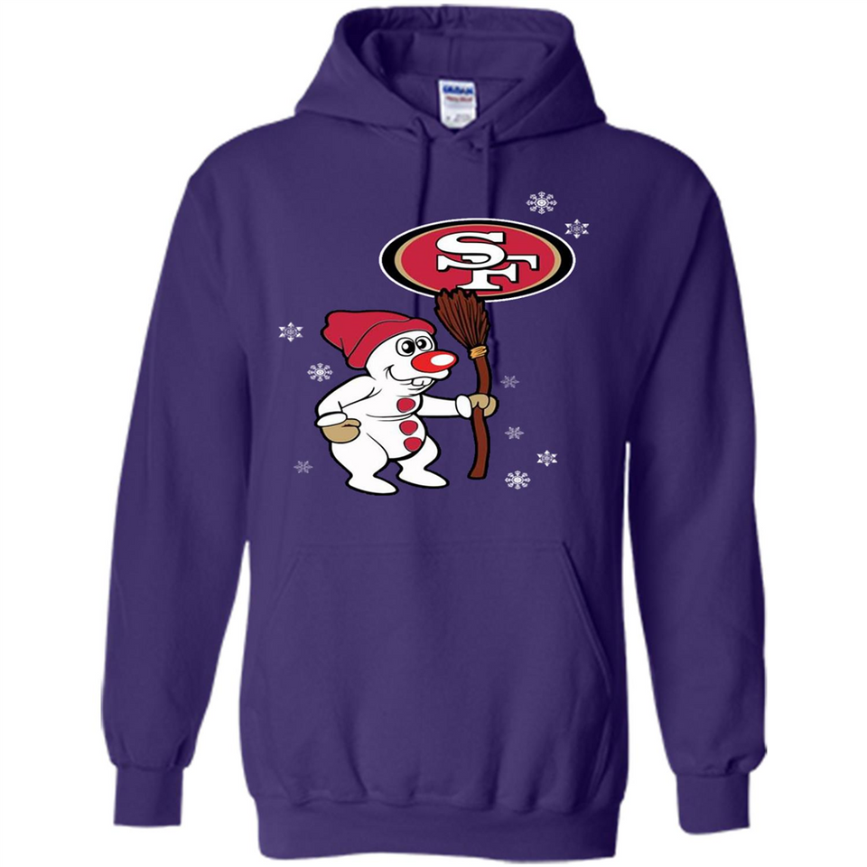 San Francisco 49ers Snowman