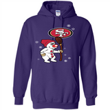San Francisco 49ers Snowman