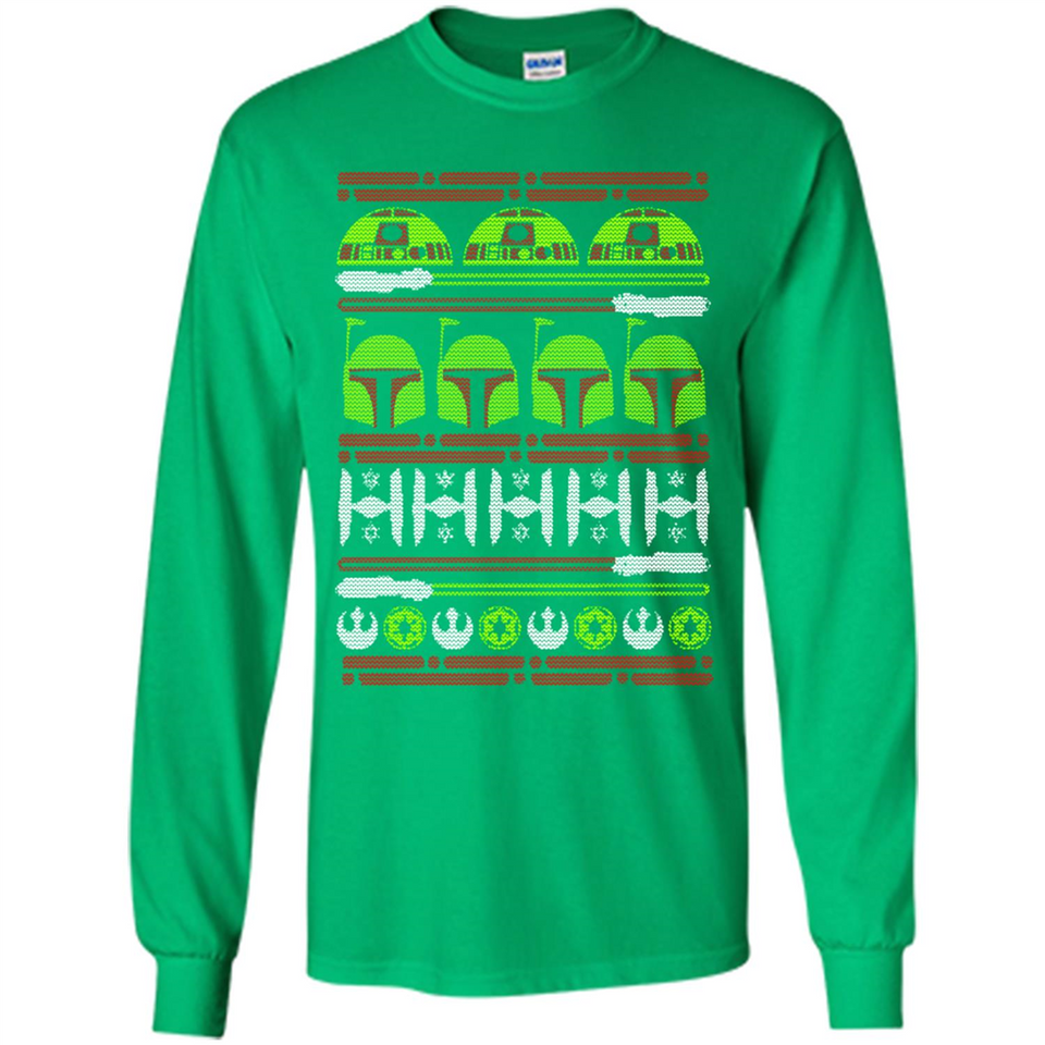 Star Wars - Boba Fett Christmas - Long Sleeve T-Shirt