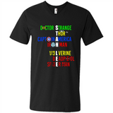 RIP Stan Lee Doctor Strange Thor Caption America Iron Man Shirt PINGPONG - Men's V-Neck