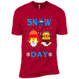 Snow Day Shirt For Denver Broncos Vs Minion Fans pingpong
