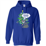Christmas Tree Cat Long Sleeve Christmas Shirt for Cat Lover - Hoodie