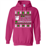 Merry Christmas You Filthy Whovian ugly sweater PINGPONG