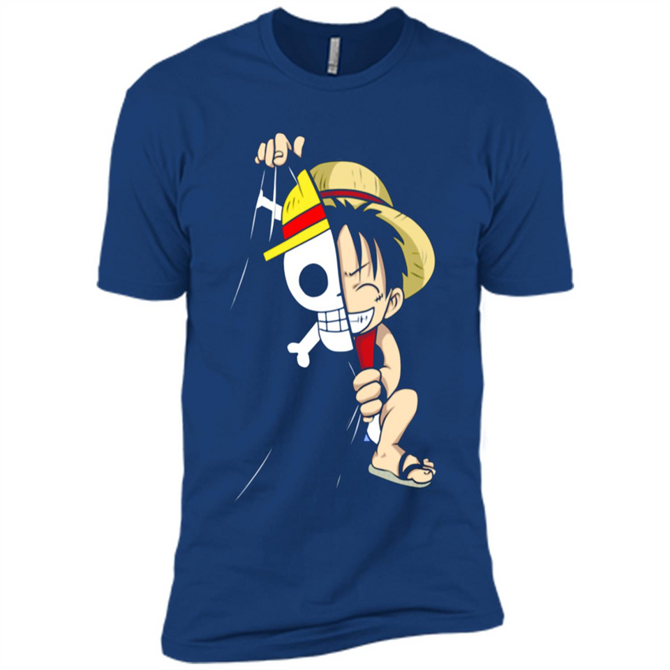 Luffy Flag One Piece - Premium Short Sleeve T-Shirt