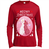 Sailor Moon Yin Yang Cat Love Ugly Christmas Sweater - Canvas Long Sleeve T-Shirt