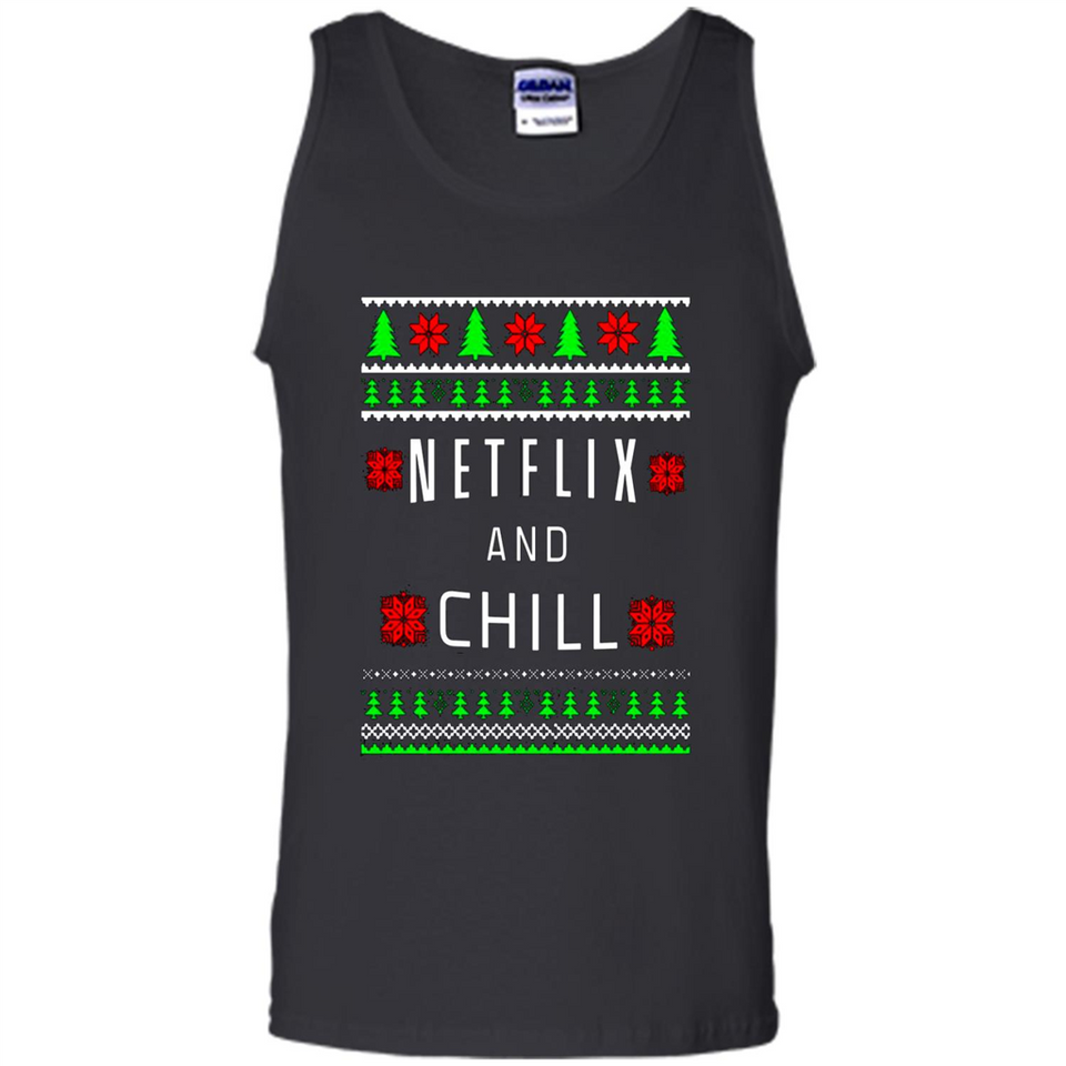 Netflix And Chill Christmas sweater PINGPONG