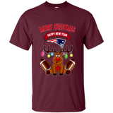 New England Patriots NFL Reindeer Funny Merry Christmas And Happy New Year