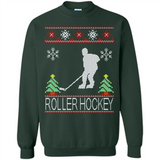 roller hockey Christmas ugly