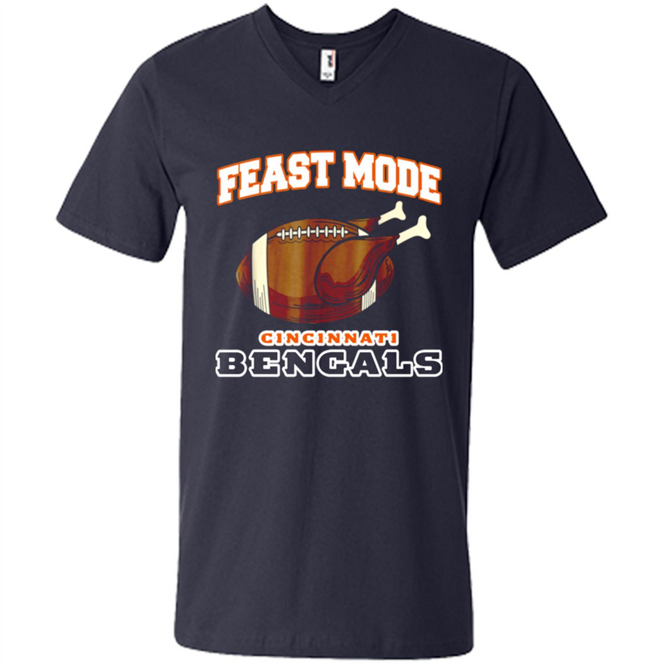Feast Mode Bengals Shirt - Cincinnati Turkey Thanksgiving