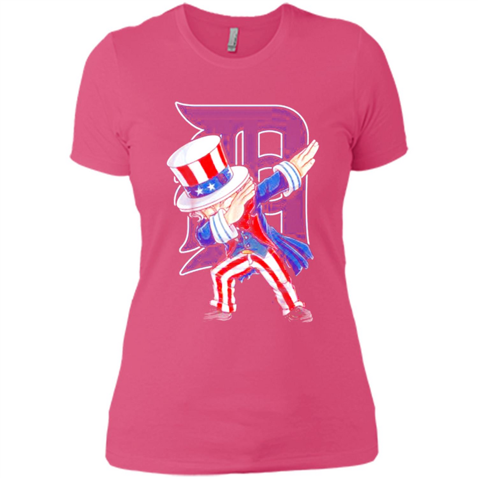 MLB DETROIT TIGERS UNCLE SAM DABBING INDEPENDENCE DAY