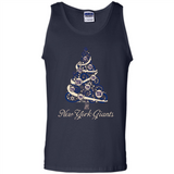 New York Giants NFL Football Team Logo Christmas Tree T-Shirt - Tank Top