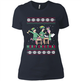 Bob’s burgers Elf Merry Christmas - Ladies' Boyfriend T-Shirt