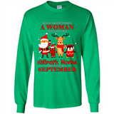 Never Underestimate A September Woman Watches Hallmark Movies Sweatshirt PINGPONG