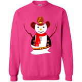 Snowman Cowboy Merry Christmas Xmas