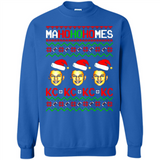 Patrick Mahomes Ma Ho Ho Homes Christmas sweatshirt PINGPONG - Sweatshirt