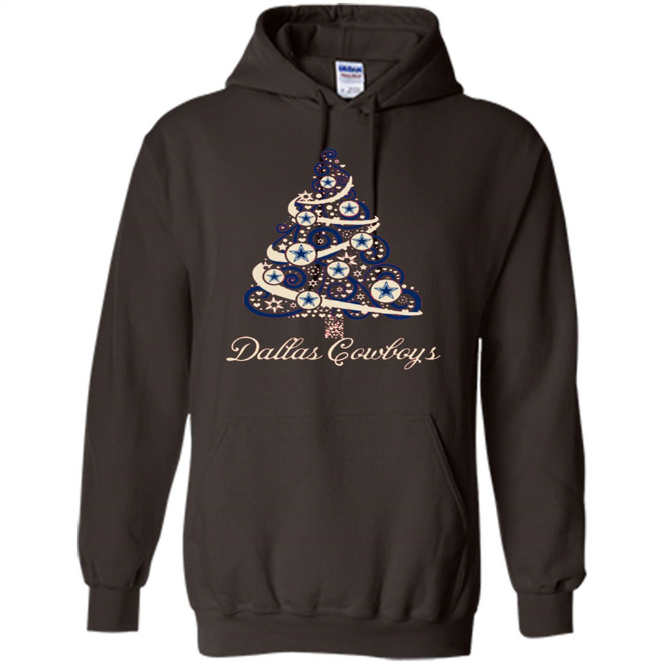Dallas Cowboys NFL Football Team Logo Christmas Tree T-Shirt - Hoodie