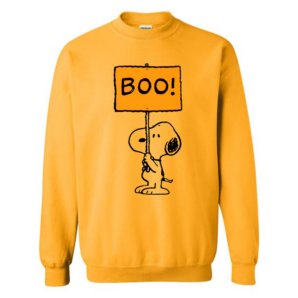 Halloween Snoopy Boo - Sweatshirt